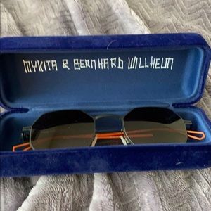 Mykita X Bernhard Willhelm Orange Sunglasses
